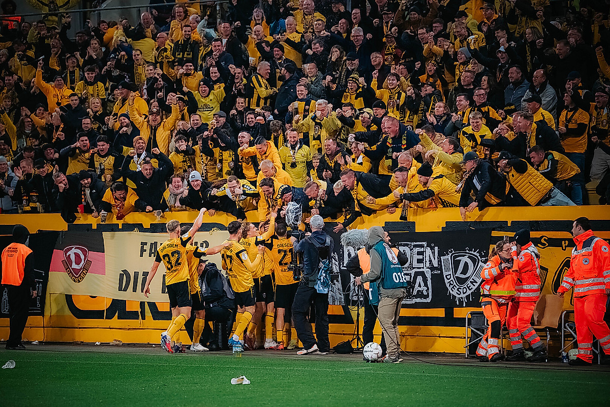 Jubeltraube von Dynamo Dresden