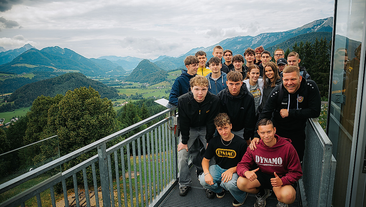 Gruppenfoto der Jugendreise.