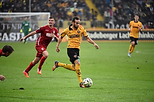 Fabian Müller im Dribbling