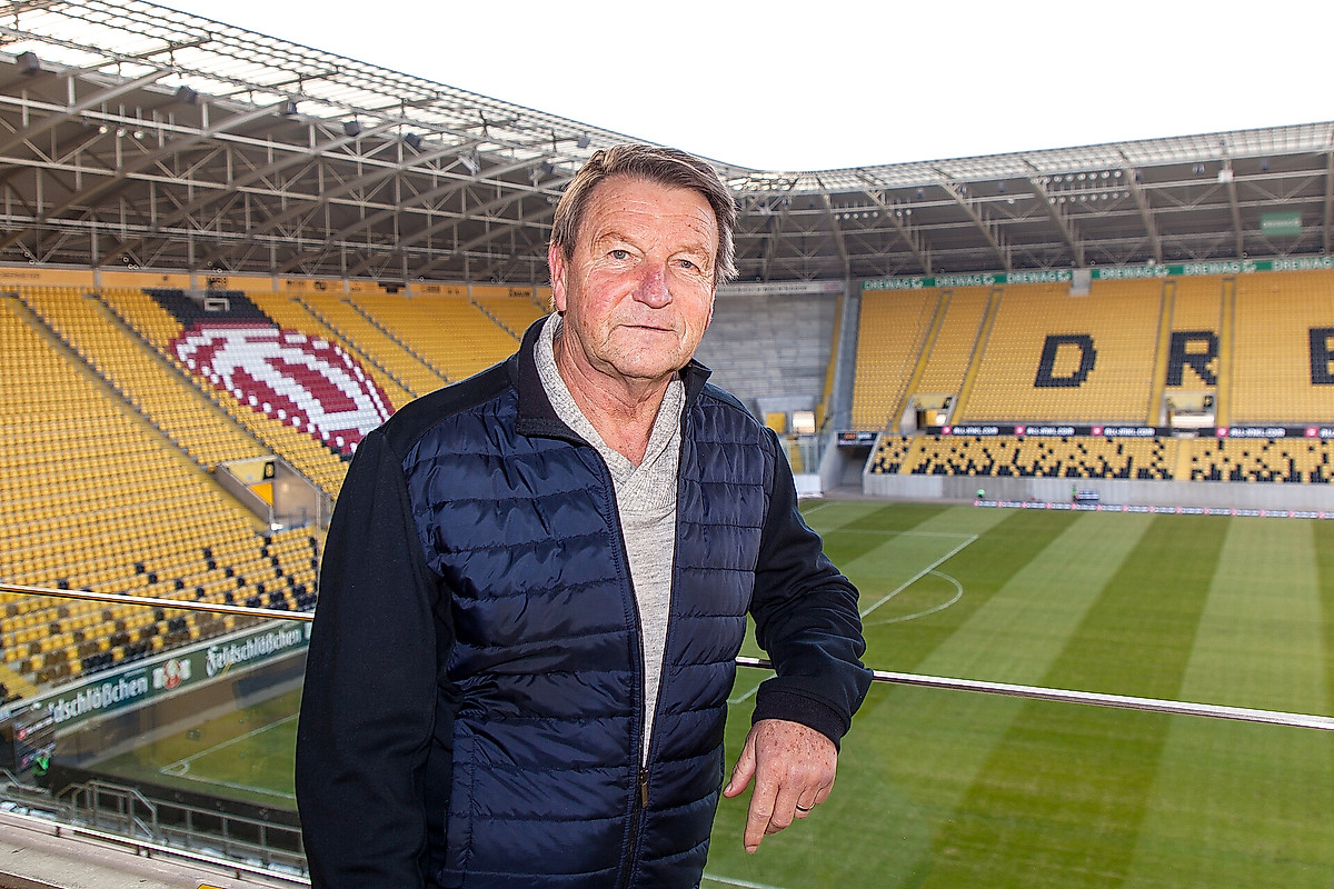 Dixie Dörner im Rudolf-Harbig-Stadion