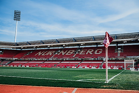 Das Max-Morlock-Stadion in Nürnberg.