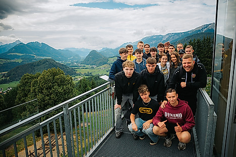 Gruppenfoto der Jugendreise.