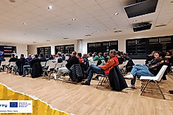 Die Vereinvertreter bei der Weiterbildung mit Hockey-Nationaltrainer André Henning.