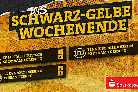 Grafik mit den Ergebnissen der Nachwuchsmannschaften U21, U19 und U17.