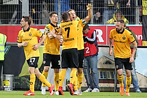Kapitän Michael Hefele sorgte für das wichtige 2:0.
