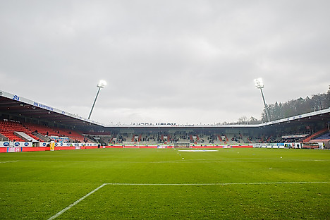 Die Voith-Arena in Heidenheim