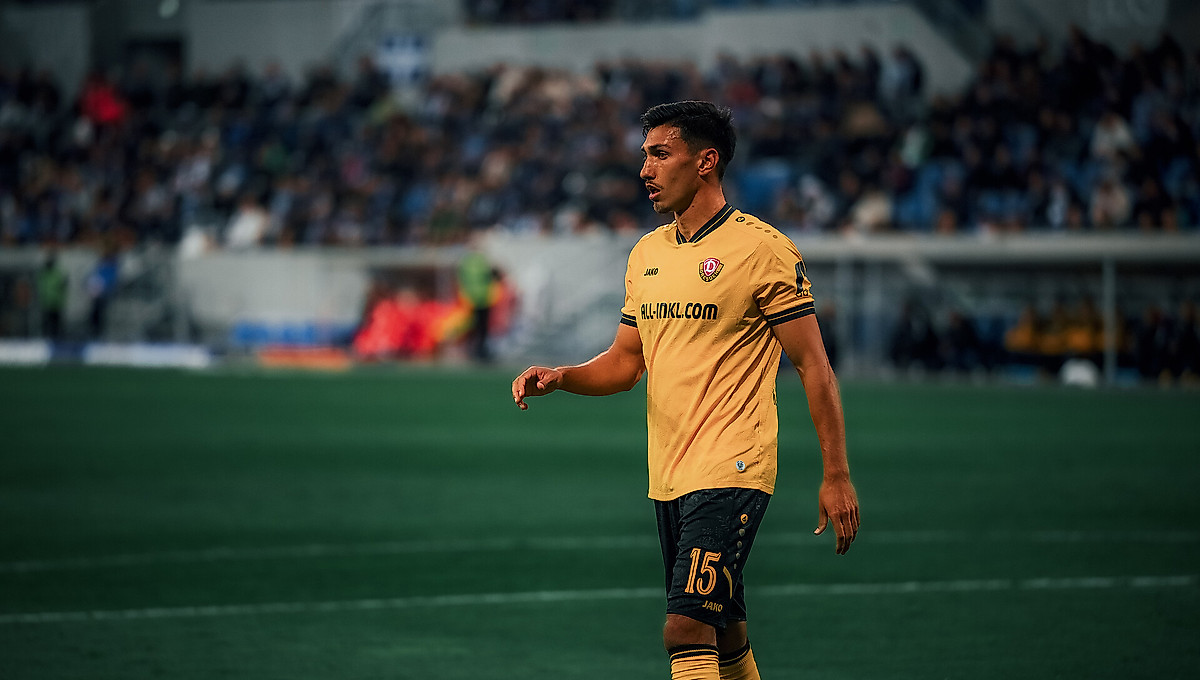 Claudio Kammerknecht auf dem Spielfeld.