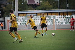 Die Spieler der U21 bei einem Heimspiel. 