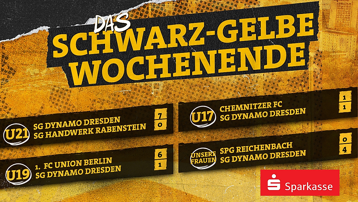 Eine Ergebnisübersicht der Nachwuchs- und Frauenmannschaften der SGD am Wochenende 25.-26.10.2025