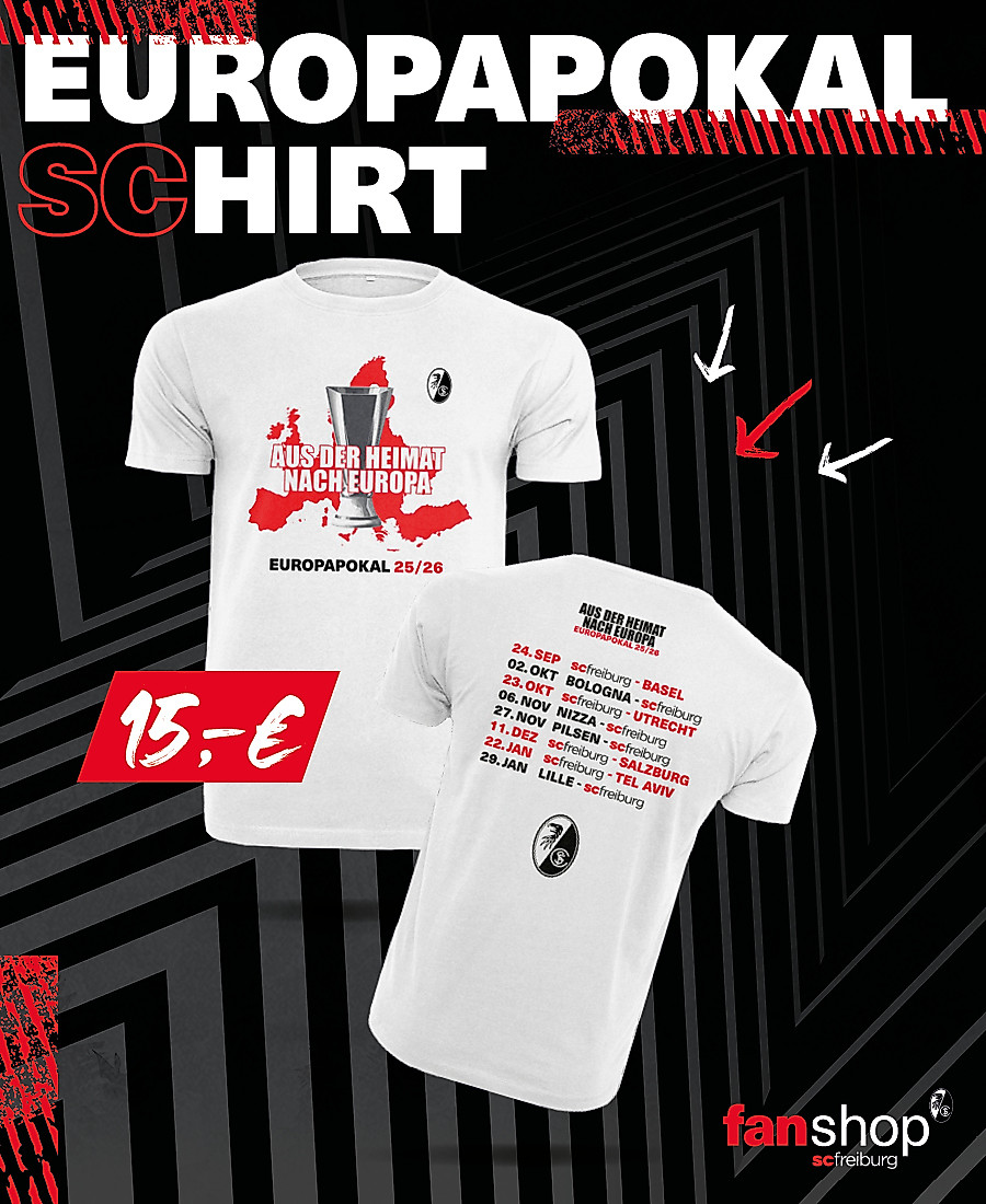 Europapokal-T-Shirt
