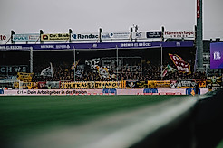 Gästeblock im Stadion an der Bremer Brücke Osnabrück