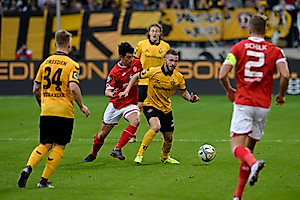 Fabian Holthaus debütierte in der Startelf.