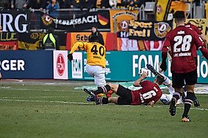 Erich Berko erzielte mit seinem Blitztor direkt nach Wiederanpfiff das wichtige 2:0.
