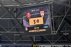 5:0 gegen den VfB - der höchste Sieg in Dynamos Zweitliga-Geschichte. Ein denkwürdiger Tag