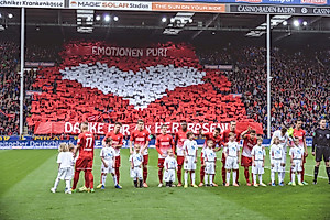 2014: Höhen und Tiefen in der Saison 2013/14 – am Ende heißt es: Freuen über den Klassenerhalt. (Foto: Achim Keller)
