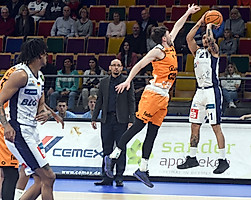 Basketball Pro A Eisbären- Schwenningen  Play Off
9.4.22 Foto Scheer