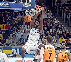 Basketball Pro A Eisbären- Schwenningen  Play Off
9.4.22 Foto Scheer