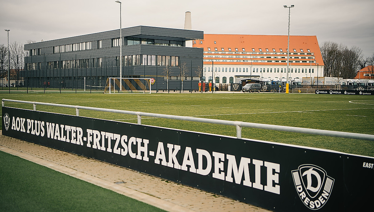 Das Trainingszentrum von Dynamo Dresden.