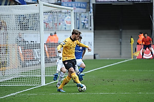 Bildschön und effektiv: Justin Eilers' Hacken-Tor zum 1:0 im Heimspiel gegen Hansa Rostock.