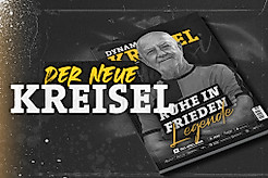 Eine Grafik mit dem Vereinsmagazin von Dynamo Dresden im April 2026