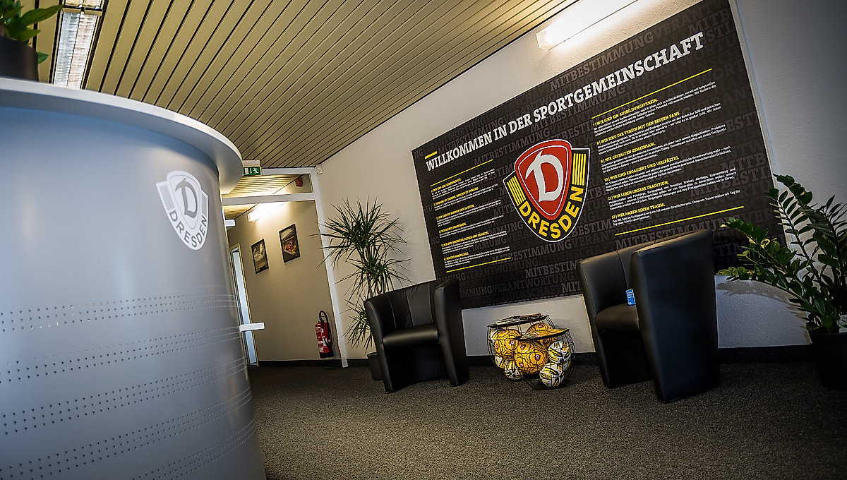 Blick in die Geschäftsstelle