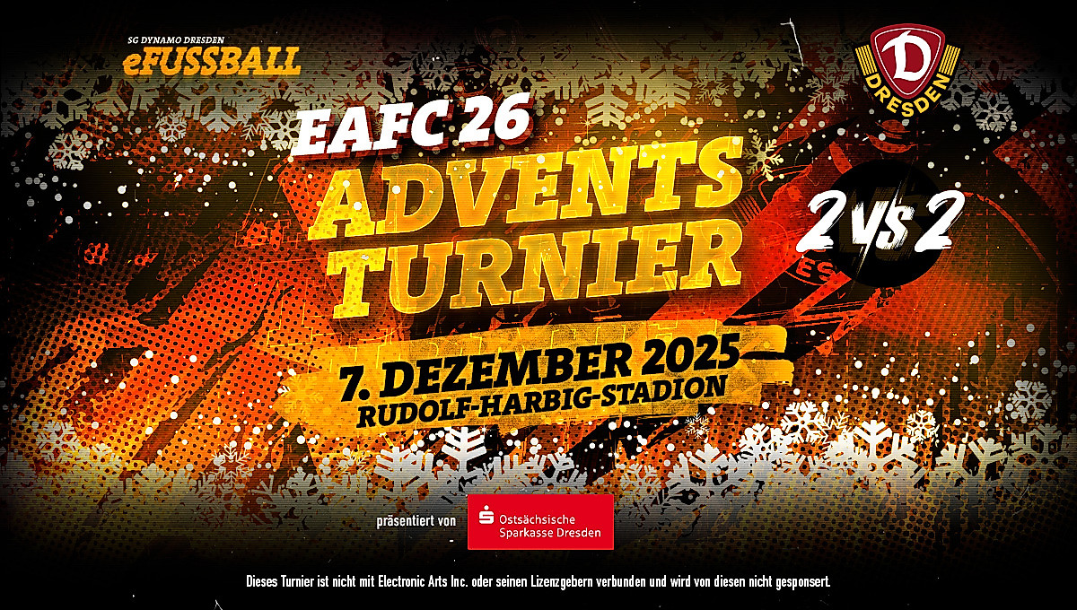 Eine Grafik zum EAFC Adventsturnier.