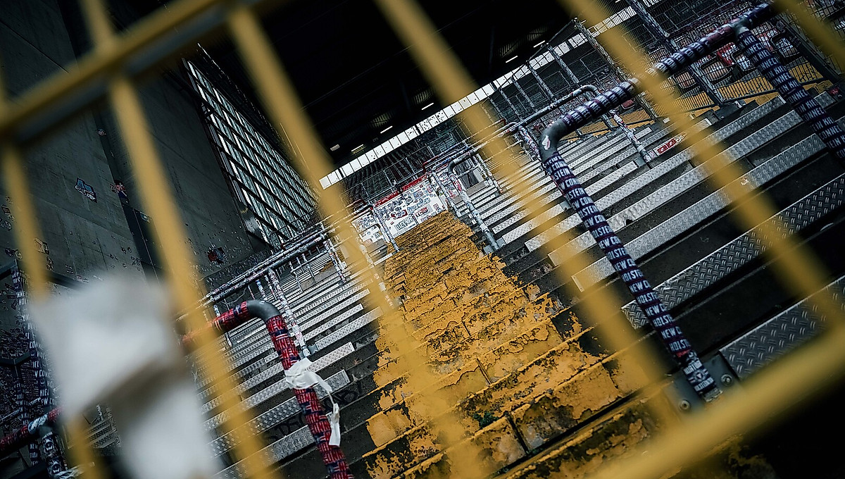 Stehblock im Fritz-Walther-Stadion Kaiserslautern