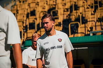 David Kubatta im Rudolf-Harbig-Stadion.