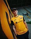 Nils Coenen im Rudolf-Harbig-Stadion.