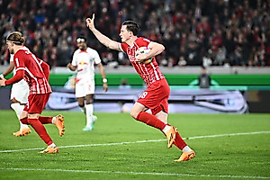 Mai: Hier trifft der Sport-Club auf RB Leipzig. Die Revanche für das letztjährige Pokalfinale gelingt leider nicht. Und dennoch: Mit dem Halbfinale im DFB-Pokal, dem Achtelfinale in der UEFA Europa League und der besten Punkteausbeute der Vereinsgeschichte bleibt die Saison 2022/23 eine ganz besondere.