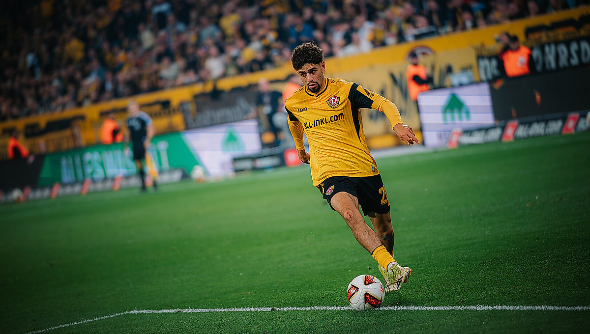 Ben Bobzien mit dem Ball am Fuß.