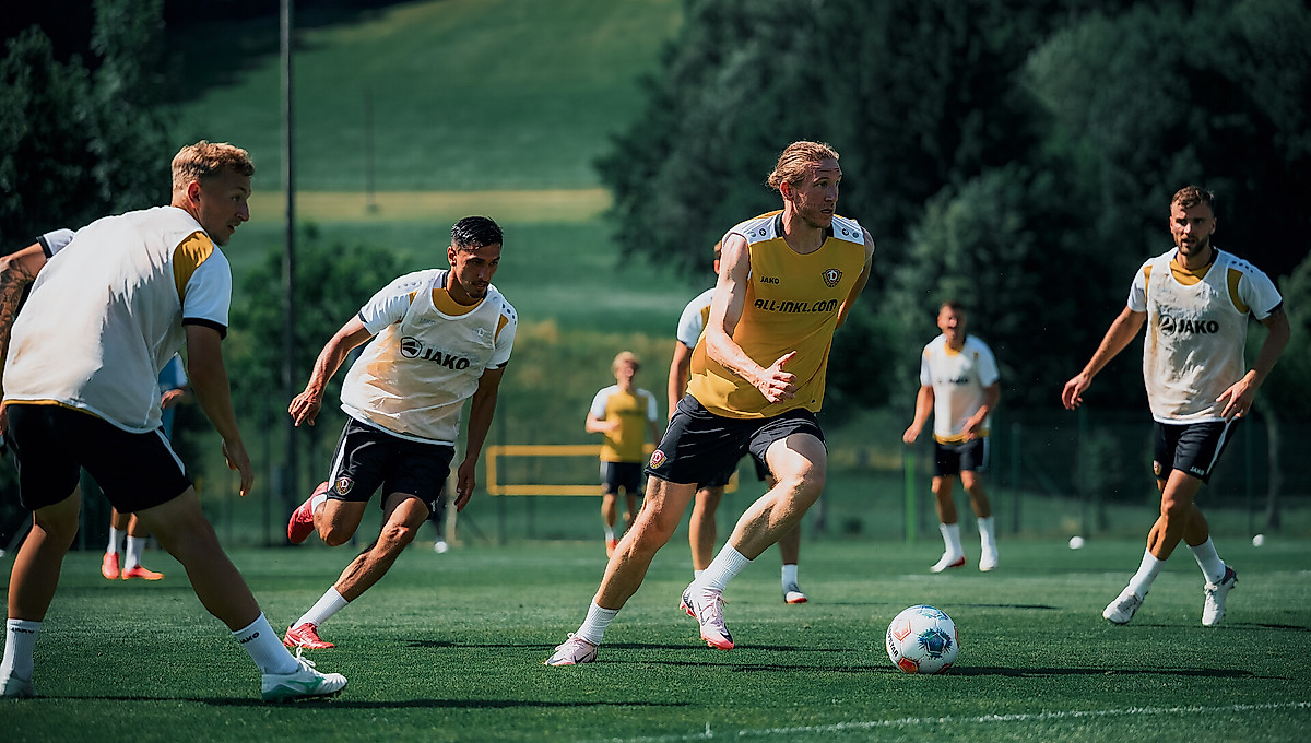 Bei der Doppeleinheit absolvierten die Spieler der SGD mehrere Spielformen.