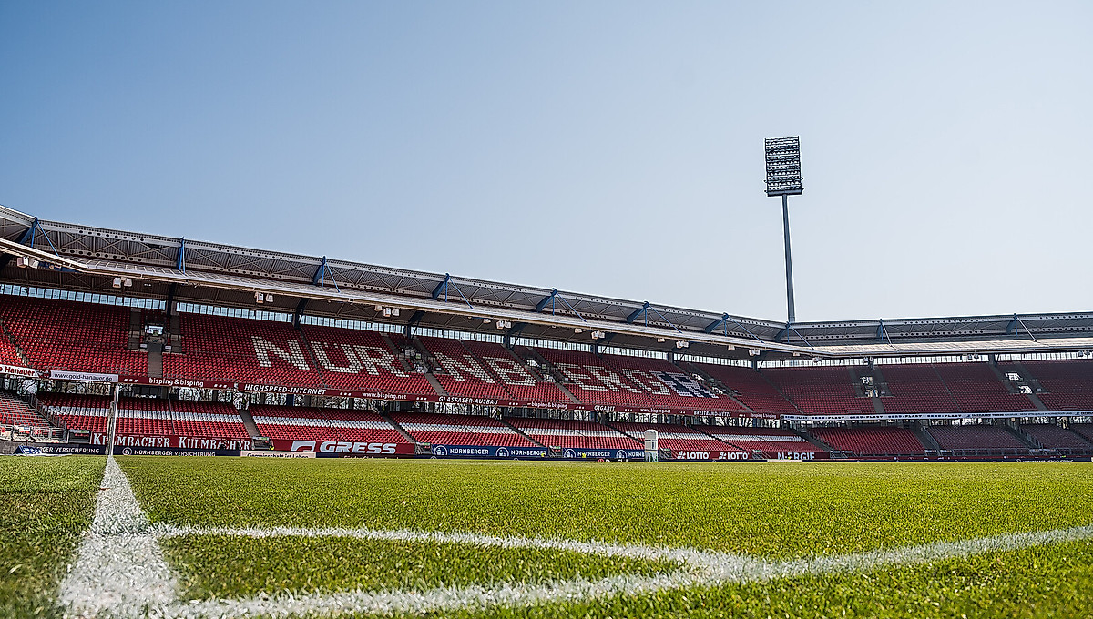 Das Max-Morlock-Stadion in Nürnberg